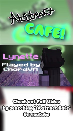 Abstract Cafe: Pilot - Cast Announcement #indieanimation #animation #mineimator #roleplay