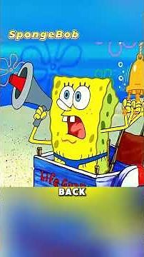 SpongeBob becomes a lifeguard who can’t swim #shorts #cartoon #spongebob