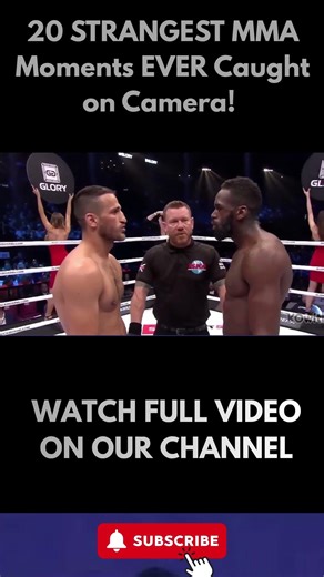 20 STRANGEST MMA Moments EVER Caught on Camera! 🤯