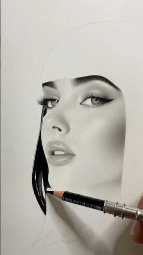 Wait… This Isn’t a Photo! 😳 | Hyper Realistic Face Drawing