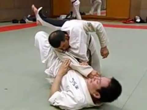・陽明門護身拳法 下からの三角締め・腕ひしぎ十字固め