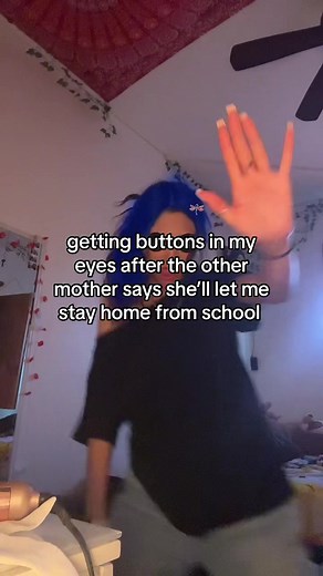 Coraline Home School Scene: Buttons in Eyes