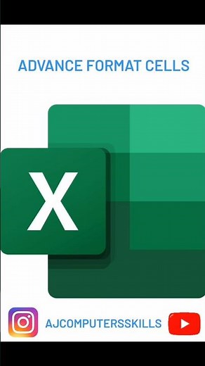 Advance Format Cells in Excel #excel #exceltips #exceltricks #exceltutorial #youtubeshorts #trending