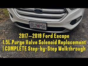 2017–2019 Ford Escape 1.5L Purge Valve Solenoid Replacement | COMPLETE Step-by-Step Walkthrough