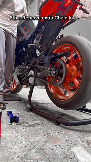How to maintain ktm bike chain
