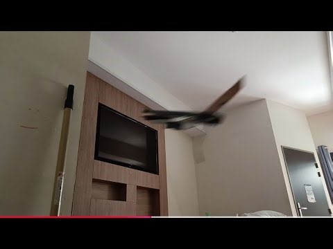 Essai faire voler un avion en 100% polyéthylène et du papier