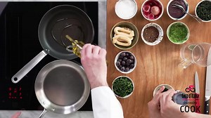The Giro d'Italia meets Cook. A journey through Italian excellence. Today's special is “Cicerchia della Murge", by the Michelin-Star chef Fabio Pisani. | Giro d'Italia