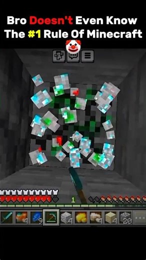 Bro Doesn't Even Know The #1 Rule Of Minecraft #itsmeissie