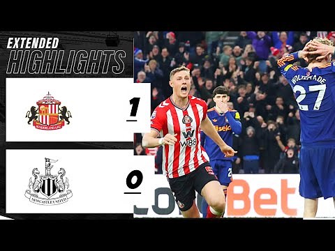 Sunderland vs Newcastle (1-0) Highlights | Premier League 2025 | Nick Woltemade Own Goal