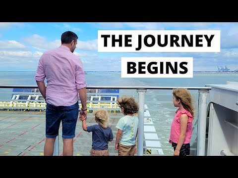 Family Van Life Begins - Stenaline Ferry Crossing - Harwich to Hook of Holland, Netherlands - Ep.1