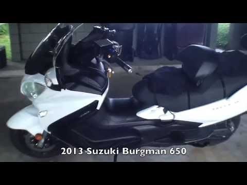 2013 Suzuki Burgman 650 accessories