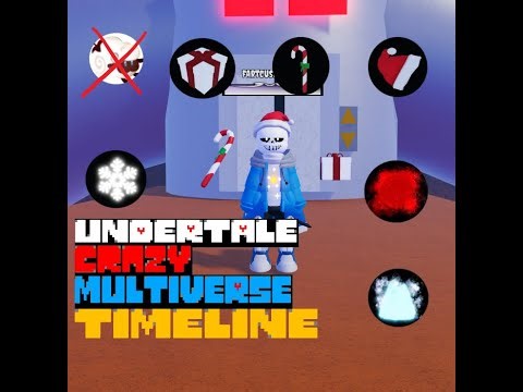UNDERTALE CRAZY MULTIVERSE TIMELINE: XMAX REBOOT UPDATE! 🎅❄️🎁🌲*2026*
