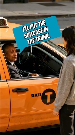 Taxi to the Airport - Easy English Conversation Practice #shorts #englishconversation