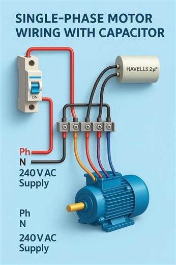 capacitor Electrical wiring