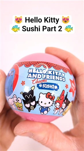 ❤️ HELLO KITTY 😻 Sushi Mystery Figure #toyunboxing Part 2 | No Talking #oddlysatisfying #toyasmr