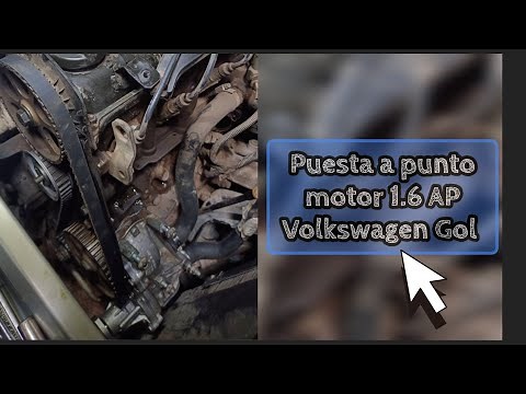 Volkswagen Gol 1.6 AP engine timing belt tune-up