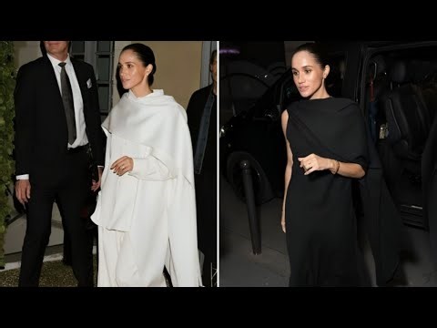 Meghan Markle’s Bold Paris Fashion Week Transformation From All White Elegance to Dark Power Look