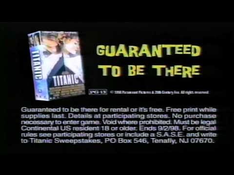 August–September 1998 — WXYZ Channel 7 (ABC Detroit, MI) Commercials & News Clips