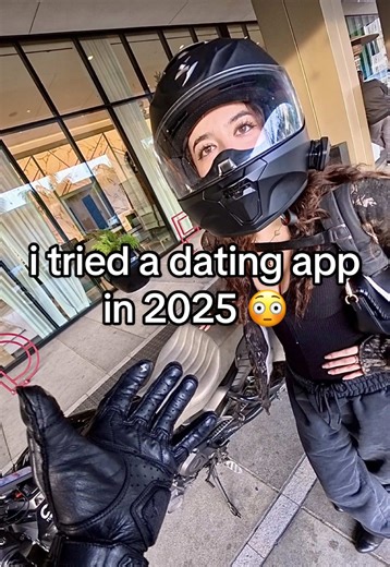 i tried out a dating app in 2025 😳 and surprise SURPRISE, it went…pretty well? idk, what do y’all think? summary for those with catastrophic brainrot that cannot last through a 1 minute video: moderately-funny motorcycle guy picks up latina girl after meeting on duet and goes to get ice cream and then proceeds to get surprise attacked by said latina woman at random moments while eating said ice cream and then they go to the griffith observatory during sunset and fall in love happily ever after 