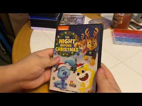 Nick Jr.: The Night Before Christmas DVD Unboxing