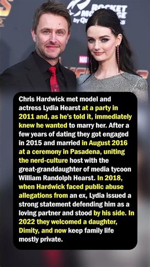 Chris Hardwick & Lydia Hearst’s Nerd‑Meets‑Heiress Love Story