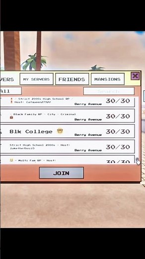 how to join servers in Berry ave #berryave #tutorial #aesthetic