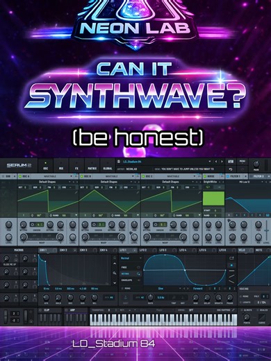 JUMP-style sound… but does it synthwave?