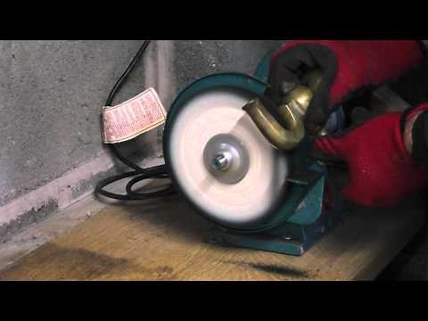 The easiest way to polish brass.