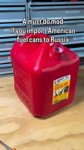 A must do mod if you export your EPA regulated fuel cans to third world countries! - - - - - - - - - - #camping #overlanding #racecar #racing #hunting #fishing #offgridliving | Unethical Engineering