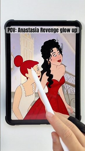 Anastasia Tremaine glow up art #glowup #art #disney #anastasiatremaine #cinderella #anastasia