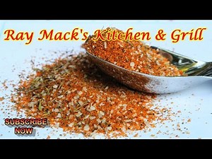 How To Make All Purpose BBQ Seasoning /BBQ Rub Recipe