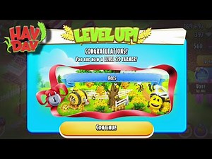 Hay Day Level Up 🥳 | Level 38 To 39 | Hay Day Bees Unlock | @GamingHome.9