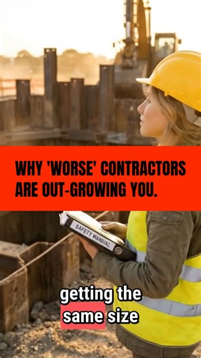 Great crews. Great work. Stuck at the same revenue. The ceiling in construction is made of paperwork. Bigger clients want proof, not promises. Tap "Learn More" to break through the ceiling. | Safety Evolution