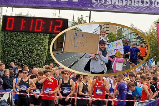 The laughs, smiles and heroics of today's Sheffield 10K  in 52 pictures
