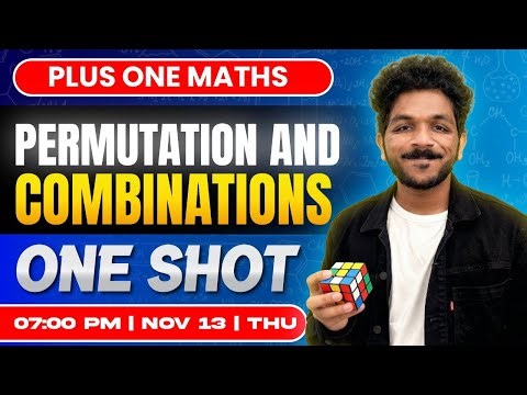 Plus One Maths | Permutations And Combinations | Oneshot | Exam Winner