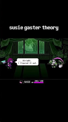 susie gaster theory