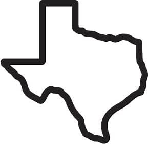 Vinyl Sticker Decal Texas Map Sign Custom State Lone Star Personalized Gift