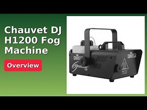 REVIEW (2026): Chauvet DJ H1200 Fog Machine. Features.