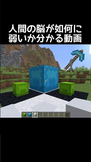 流行りの遠近法バグの作り方 #マイクラ #マインクラフト #minecraft #ゲーム #ゲーム実況 #gaming #gameplay #実況 #games #shorts #shortvideo
