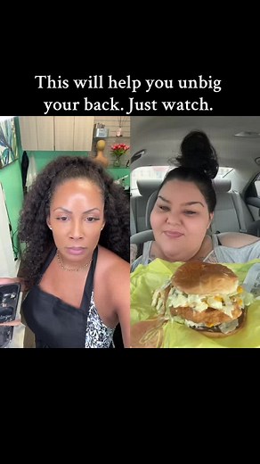 Enjoying a Double Mac Chicken from McDonald's