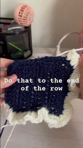 How to add a ruffle to your crochet projects!