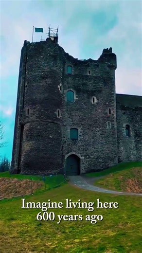 Doune Castle is one of Scotland’s best-preserved medieval fortresses, standing dramatically above
