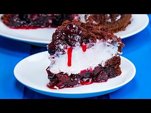 Desertul PERFECT! Cel mai simplu tort cu blat de cacao si visine! | SavurosTV