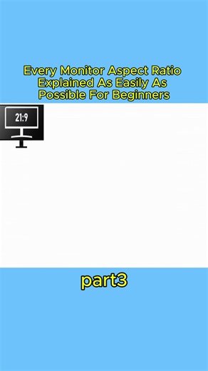Every Monitor Aspect Ratio Explained As Easily As Possible For Beginners #Monitor #TechTips #PCSetup #GamingSetup#usa