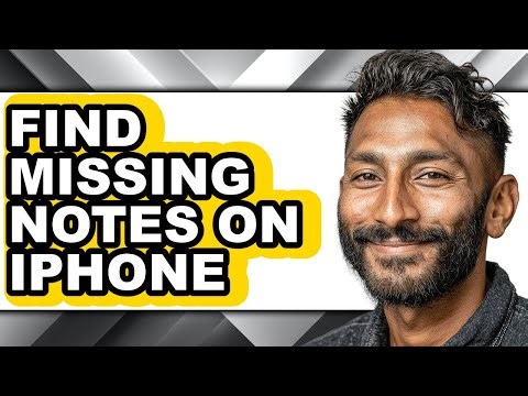 How to Find Missing Notes on Iphone (only Way)