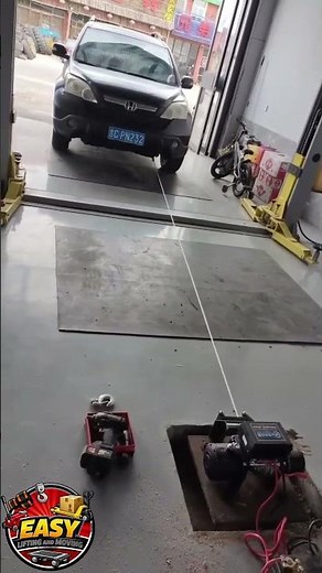 Powerful Electric Winch Demo | Real Load Test #repairtools #tools