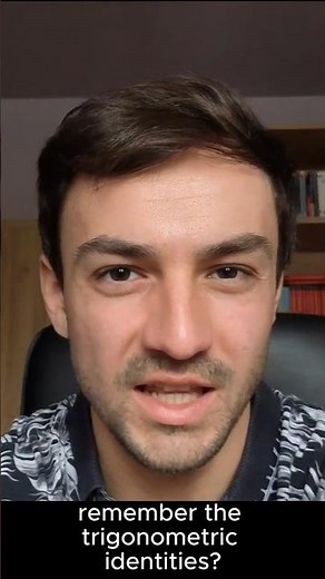 Derive trigonometric identities using ordinary algebra!