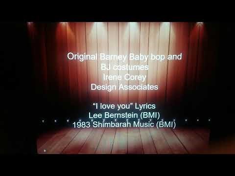 Barney The Backyard show the crossover V3 end credits