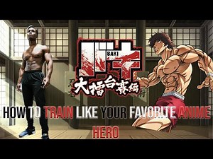 How To Train Like Baki Hanma From Baki The Grappler | AT HOME