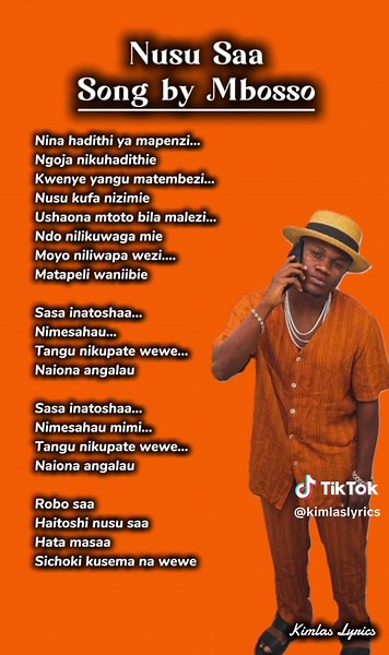 Ushaona Mtoto Bila Malezi - Mambo ya Mbosso